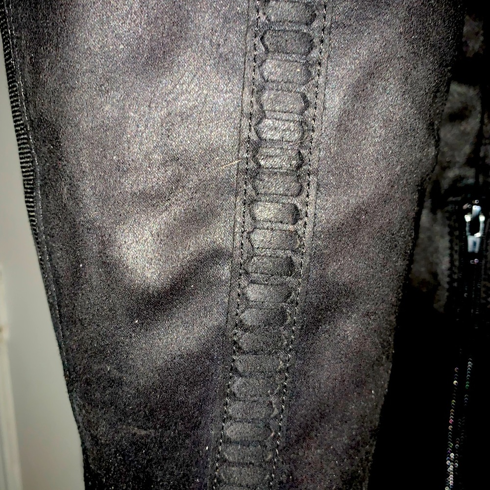 Carlos over the knee(thigh high) faux leather boot